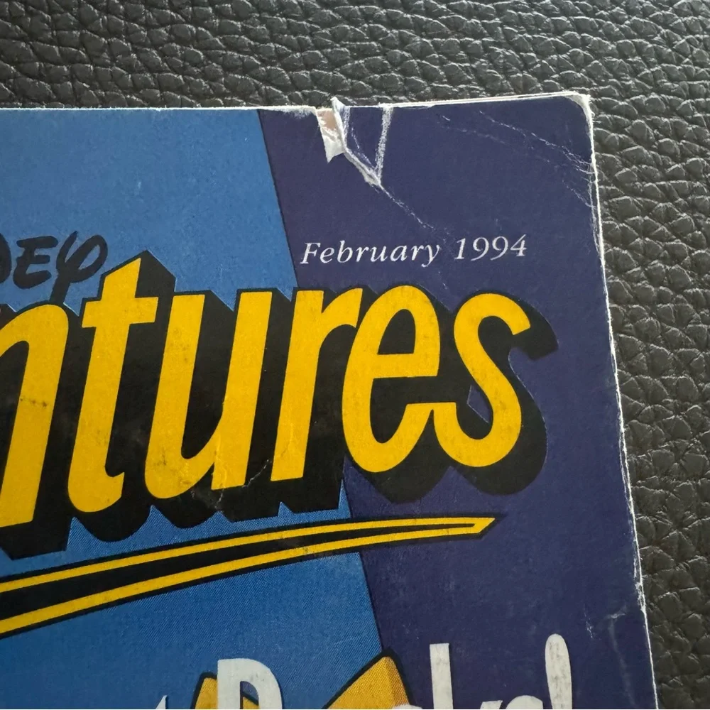 Disney‎ Adventures Magazine February 1994 Simpsons Lisa Bart Comic Vintage